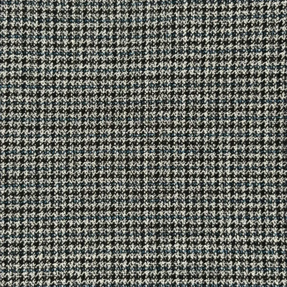 Lauren Ralph Lauren Wool Sport Coat Mens 44S Gray Houndstooth 2 Button Blazer